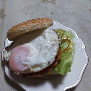 照り焼きバーガー